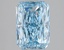 2.08 Ct. Fancy Vivid Blue Radiant Lab Grown Diamond