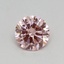 0.31 Ct. Fancy Intense Pink Round Lab Grown Diamond