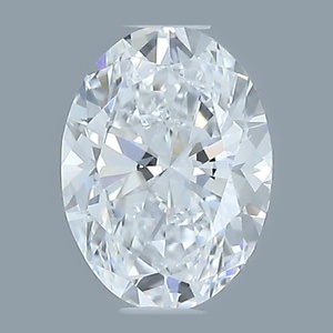 Oval diamond — real photo