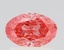 0.78 Ct. Fancy Vivid Pink Oval Lab Grown Diamond