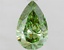 1.43 Ct. Fancy Vivid Green Pear Lab Grown Diamond