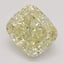 3.56 Ct. Fancy Light Brownish Yellow Cushion Diamond