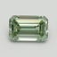 1.08 Ct. Fancy Intense Green Emerald Lab Grown Diamond