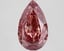 4.70 Ct. Fancy Vivid Brown Pink Pear Lab Grown Diamond