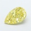 1.75 Ct. Fancy Intense Yellow Pear Lab Grown Diamond
