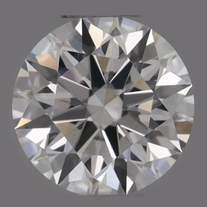 Round diamond — real photo
