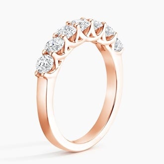 Seven Stone Trellis Lab Diamond Ring (7/8 ct. tw.)