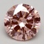 3.00 Ct. Fancy Intense Pink Round Lab Grown Diamond