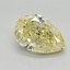 2.12 Ct. Fancy Intense Yellow Pear Lab Grown Diamond