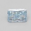 1.09 Ct. Fancy Intense Blue Radiant Lab Grown Diamond