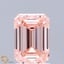 1.93 Ct. Fancy Vivid Pink Emerald Lab Grown Diamond