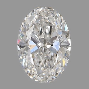Oval diamond — real photo