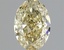 2.02 Ct. Fancy Yellow Oval Lab Grown Diamond