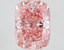 4.77 Ct. Fancy Vivid Pink Cushion Lab Grown Diamond