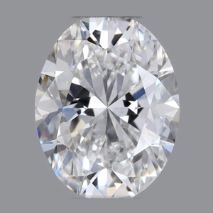 Oval diamond — real photo