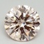 3.13 Ct. Fancy Pink Round Lab Grown Diamond