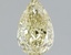 1.09 Ct. Fancy Yellow Pear Lab Grown Diamond