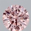 2.09 Ct. Fancy Vivid Pink Round Lab Grown Diamond