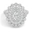 Custom Mult-Halo Oval Diamond Ring