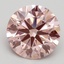 2.00 Ct. Fancy Intense Pink Round Lab Grown Diamond