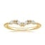 18K Yellow Gold Yvette Diamond Ring (1/6 ct. tw.), smalltop view