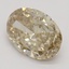 1.01 Ct. Fancy Yellowish Brown Oval Diamond