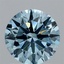 1.50 Ct. Fancy Vivid Blue Round Lab Grown Diamond