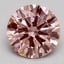 3.50 Ct. Fancy Intense Pink Round Lab Grown Diamond