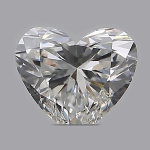 Heart diamond — real photo