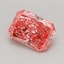 0.49 Ct. Fancy Vivid Pink Radiant Lab Grown Diamond