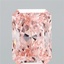 6.54 Ct. Fancy Vivid Pink Radiant Lab Grown Diamond