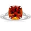 Platinum Aria Perfect Fit Three Stone Diamond Ring, smalltop view