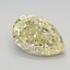 1.54 Ct. Fancy Intense Yellow Pear Lab Grown Diamond
