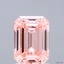 2.14 Ct. Fancy Intense Pink Emerald Lab Grown Diamond