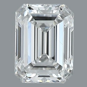 Emerald diamond — real photo