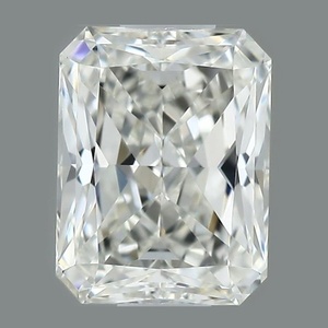 Radiant diamond — real photo