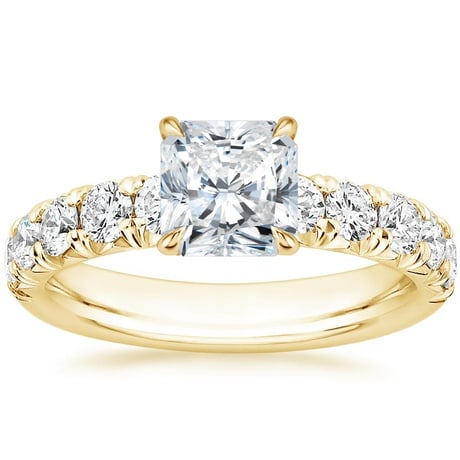 18K Yellow Gold Ellora Diamond Bridal Set
