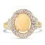 Modern Opal Vintage Ring