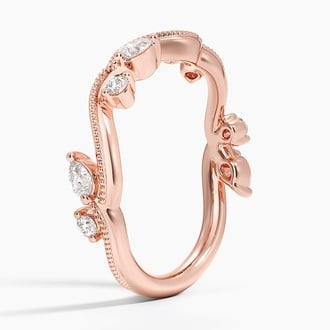 Milgrain Vine Diamond Ring (1/4 ct. tw.)