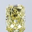 3.03 Ct. Fancy Vivid Yellow Radiant Lab Grown Diamond