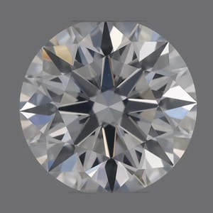 Round diamond — real photo