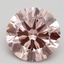 1.80 Ct. Fancy Intense Pink Round Lab Grown Diamond