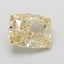 1.50 Ct. Fancy Intense Yellow Cushion Lab Grown Diamond