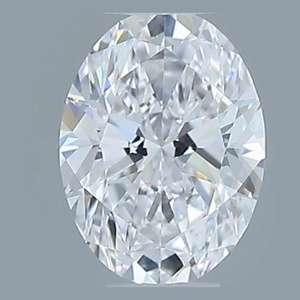 Oval diamond — real photo