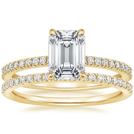 18K Yellow Gold Viviana Diamond Bridal Set (2/5 ct. tw.)
