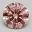 2.60 Ct. Fancy Intense Pink Round Lab Grown Diamond