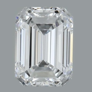 Emerald diamond — real photo