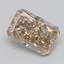 1.07 Ct. Very Light  Brown Radiant Lab Grown Diamond