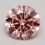 1.80 Ct. Fancy Intense Pink Round Lab Grown Diamond