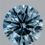 4.59 Ct. Fancy Vivid Blue Round Lab Grown Diamond